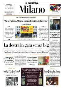 la Repubblica Milano - 29 Agosto 2021