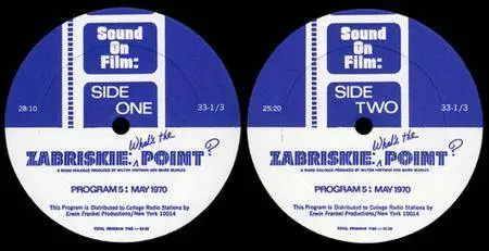 Sound On Film - Zabriskie: What's The Point (radio show, Program 5, May 1970) (1970)