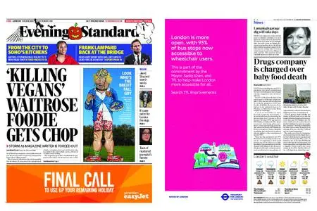 London Evening Standard – October 31, 2018