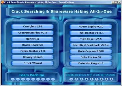 Crack Searching & Shareware Hacking All-In-One