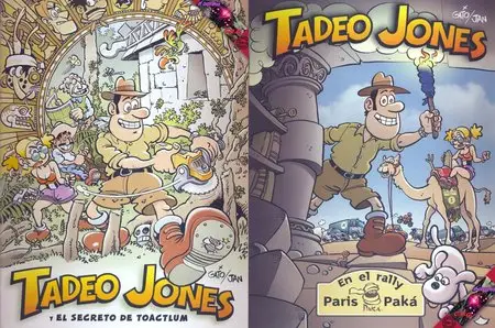 Tadeo Jones: Y el secreto de Toactlum (Tomo 1) y En el Rally Paris-Paka (Tomo 2)