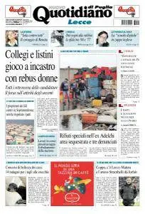 Quotidiano di Puglia Lecce - 14 Gennaio 2018