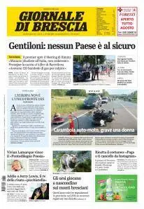 Giornale di Brescia - 21 Agosto 2017