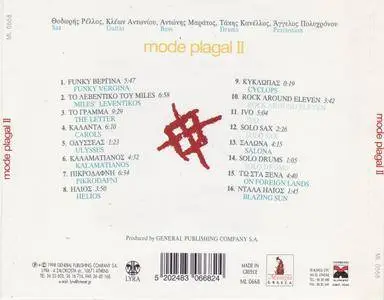 Mode Plagal - Mode Plagal II (1998) (Repost)