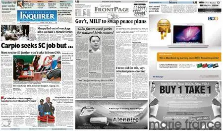 Philippine Daily Inquirer – January 28, 2010