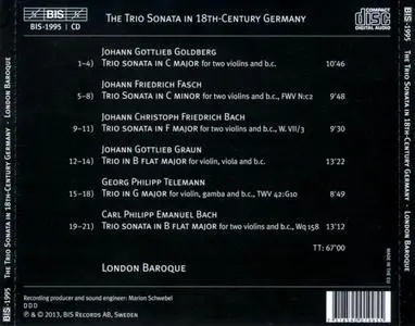 London Baroque - The Trio Sonata in 18th-Century Germany (2013)