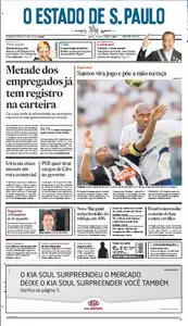 Jornal O Estado de SP em PDF, Segunda, 26 de Abril de 2010