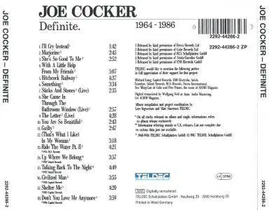 Joe Cocker - Definite. 1964-1986 (1987)
