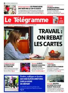 Le Télégramme Concarneau – 01 septembre 2021