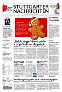 Stuttgarter Nachrichten Stadtausgabe (Lokalteil Stuttgart Innenstadt) - 15. Dezember 2018