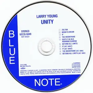 Larry Young - Unity (1965) {Blue Note Japan SHM-CD UCCQ-5049 rel 2014} (24-192 remaster)