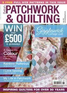 Patchwork and Quilting - June 2016