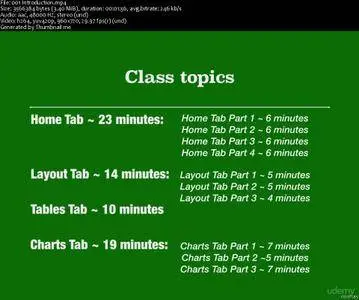 Microsoft Excel in 75 minutes – Part 3 (2016)