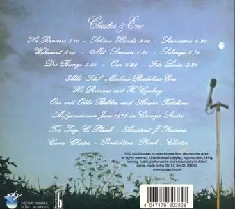 Cluster & Eno - Cluster & Eno (2009)