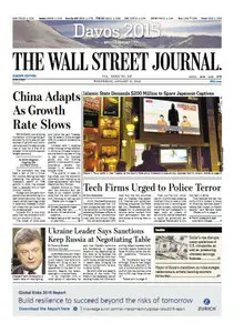 The Wall Street Journal (Europe) January 21 2015