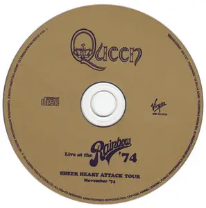 Queen - Live at the Rainbow '74 (2014) [2CD + DVD]