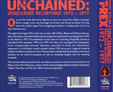 Marc Bolan & T. Rex - Unchained: Unreleased Recordings 1972-1977 [8 CD Set] (2010) {Edsel Records}