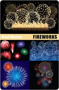 Stock Vectors - Fireworks