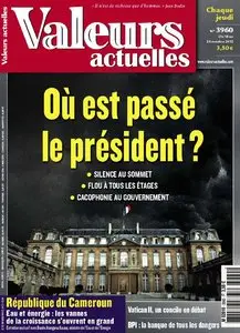 Valeurs Actuelles 3960 - 18 au 24 Octobre 2012