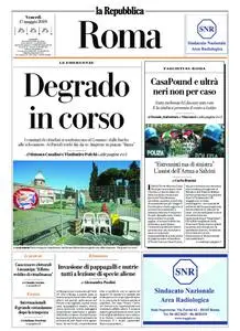 la Repubblica Roma – 17 maggio 2019
