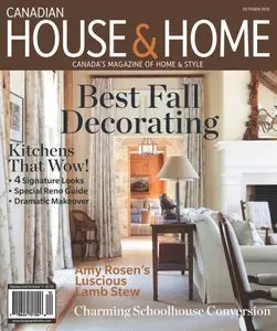 Canadian House and Home - October 2010 (Repost)