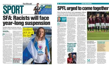 The Herald Sport (Scotland) – October 06, 2021