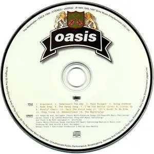 Oasis - The Masterplan (1998) Japanese Press