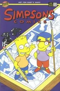 Simpsons Comics # 13 Art For Bart's Sake!