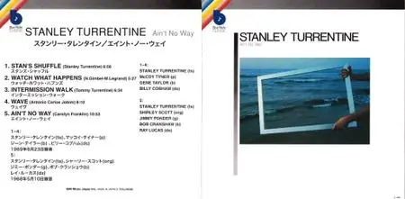 Stanley Turrentine - Ain't No Way (1981) [2021, Japan]
