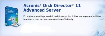 Acronis Disk Director Advanced Server 11.0.12077