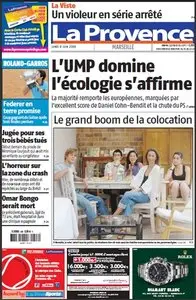 La Provence, Lundi 08 Juin 2009