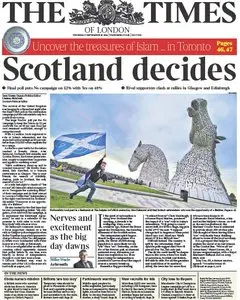 The London Times September 18 2014