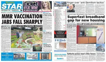 Shropshire Star Shrewsbury Edition – September 21, 2018
