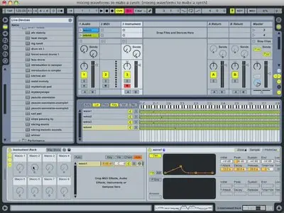 Nick’s Tutorials - Sound Design In Ableton Live Sampling Tools (2010)