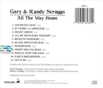 Gary & Randy Scruggs - All The Way Home (1970) {1994 Vanguard} **[RE-UP]**