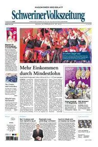 Schweriner Volkszeitung Hagenower Kreisblatt - 26. Februar 2018