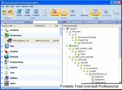Portable Total Uninstall Professional 5.2.0.148 Multilanguage