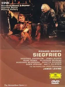 James Levine, The Metropolitan Opera Orchestra, Siegfried Jerusalem, James Morris - Wagner: Siegfried (2002/1990)