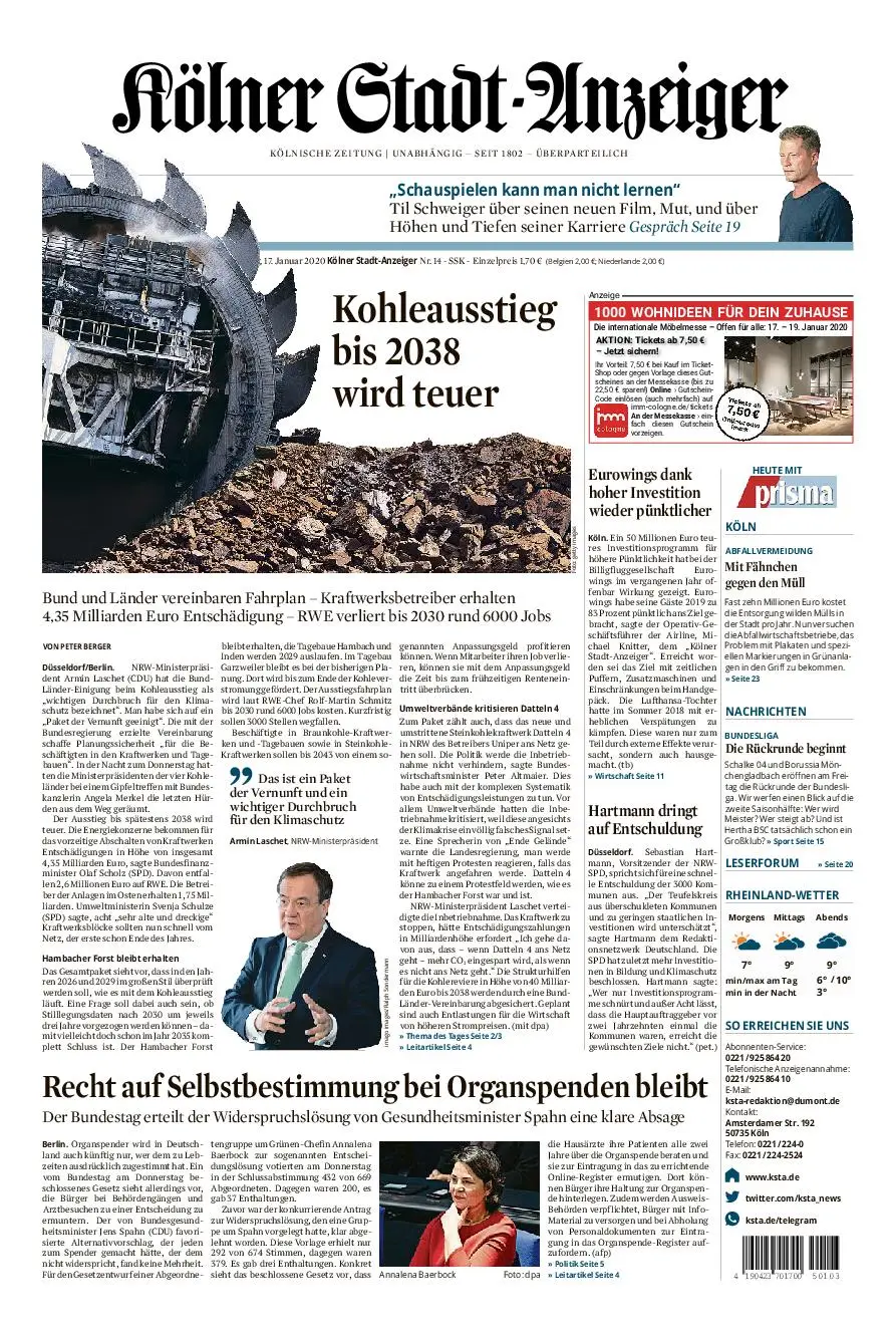 Kölner Stadt-Anzeiger Rhein-Sieg-Kreis – 17. Januar 2020 / AvaxHome