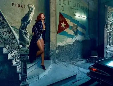 Rihanna by Annie Leibovitz for Vanity Fair November 2015