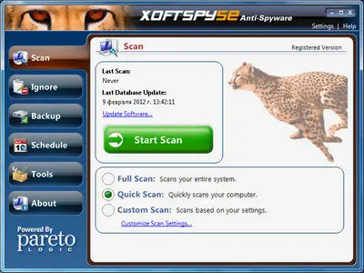XoftSpySE Anti-Spyware v7.0.1 