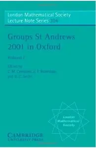 Groups St Andrews 2001 in Oxford: Volume I