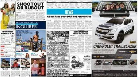Philippine Daily Inquirer – October 31, 2016