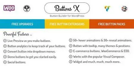 CodeCanyon - Buttons X v1.9.56 - Powerful Button Builder for WordPress - 12710619