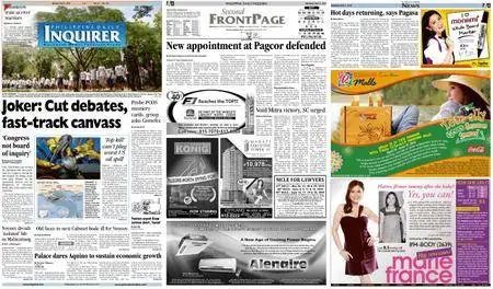 Philippine Daily Inquirer – May 31, 2010