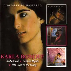 Karla Bonoff - Karla Bonoff (1977); Restless Nights (1979); Wild Heart Of The Young (1982) 3 LP in 2 CD, Remastered 2013