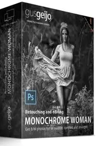 Gus Geijo – Monochrome Woman: Retouching and editing
