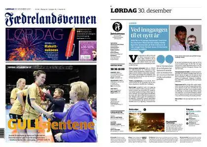 Fædrelandsvennen – 30. desember 2017