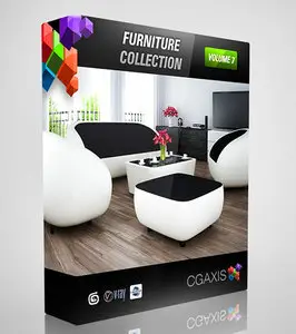CGAxis furniture models collection