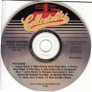 Woody Guthrie - Worried Man Blues (1990) {Collectables} **[RE-UP]**